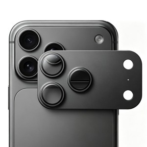 Nettech Apple iPhone 18 Pro Max Uyumlu Ar+Af Sapphire Kamera Cam Koruyucu (Siyah) NT-119398