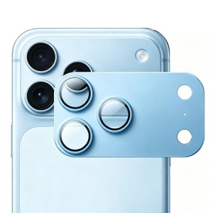 Nettech Apple iPhone 18 Pro Uyumlu Ar+Af Sapphire Kamera Cam Koruyucu (Mavi) NT-119393
