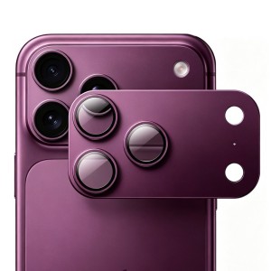 Nettech Apple iPhone 18 Pro Uyumlu Ar+Af Sapphire Kamera Cam Koruyucu (Mor) NT-119395