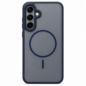 Nettech Samsung Galaxy A16 Uyumlu Moon Seri Arka Koruma Kılıf (Lacivert) NT-121505