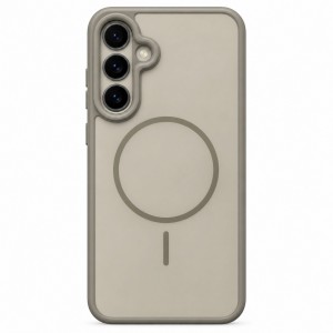 Nettech Samsung Galaxy S26 Uyumlu Moon Seri Arka Koruma Kılıf (Gri) NT-121527