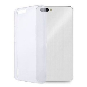 Nettech Huawei Honor 6 Plus Uyumlu Şeffaf Seri Arka Koruma Kılıf (Şeffaf) VR-6344