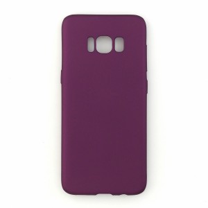 Nettech Samsung Galaxy G950 S8 Uyumlu Suide Arka Koruma Kılıf (Mürdüm) VR-6382