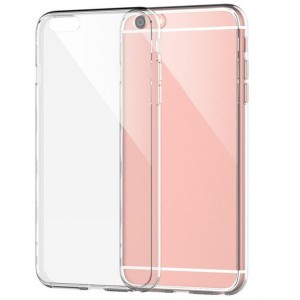 Nettech Apple iPhone 6S Plus Uyumlu Şeffaf Seri Arka Koruma Kılıf (Şeffaf) VR-6464