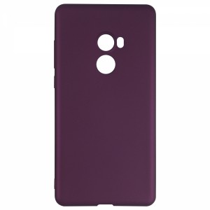 Nettech Xiaomi Mi Mix 2 Uyumlu Suide Arka Koruma Kılıf (Mürdüm) VR-6085