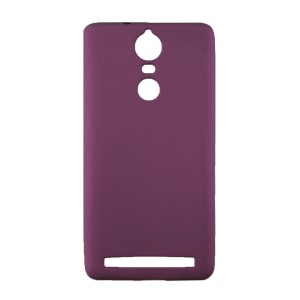 Nettech Lenovo K5 Note A7020 Uyumlu Suide Arka Koruma Kılıf (Mürdüm) VR-6757