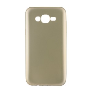 Nettech Samsung Galaxy J700 J7 Uyumlu Suide Arka Koruma Kılıf (Gold) VR-6783
