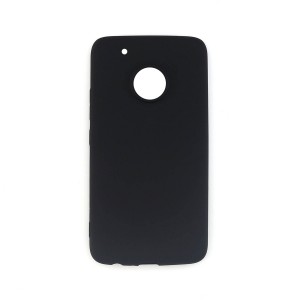 Nettech Motorola Moto G5 Plus Uyumlu Suide Arka Koruma Kılıf (Siyah) VR-6798