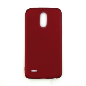 Nettech LG Stylus 3 Uyumlu Suide Arka Koruma Kılıf (Bordo) VR-6803