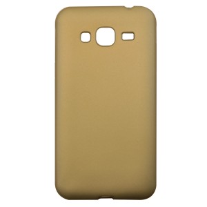 Nettech Samsung Galaxy J300 J3 Uyumlu Suide Arka Koruma Kılıf (Gold) VR-6887