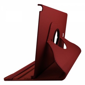 Nettech Samsung Galaxy P580 Tab A Uyumlu 360 Kapaklı Kılıf (Kırmızı) VR-7276