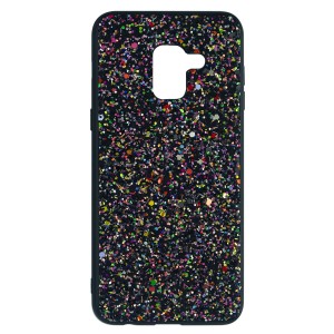 Nettech Samsung Galaxy A730 A8 Plus 2018 Uyumlu Arka Koruma Kılıf (Siyah) VR-7841