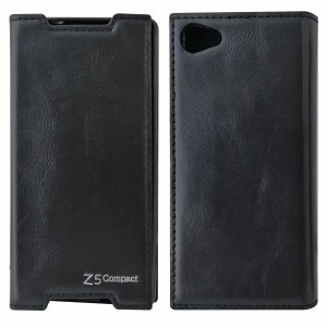 Nettech Sony Xperia Z5 Mini Uyumlu Cüzdan Kapaklı Kılıf (Siyah) VR-8092