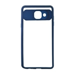 Nettech Samsung Galaxy G615 J7 Max Uyumlu Arka Koruma Arka Koruma Kılıf (Mavi) VR-8368