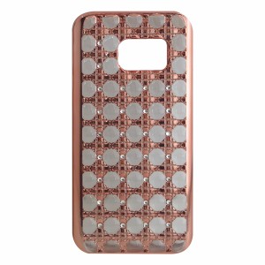 Nettech Samsung Galaxy G930 S7 Uyumlu Arka Koruma Arka Koruma Kılıf (Rose Gold) VR-8799