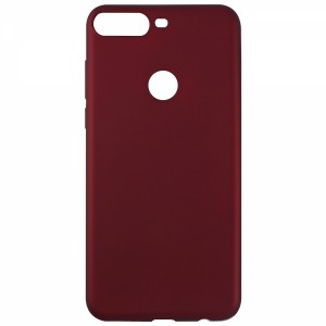 Nettech Huawei Y7 2018 Uyumlu Suide Arka Koruma Kılıf (Bordo) VR-8914