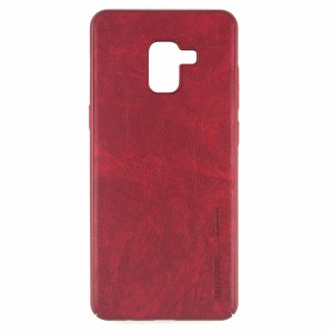 Nettech Samsung Galaxy A730 A8 Plus 2018 Uyumlu Arka Koruma Arka Koruma Kılıf (Kırmızı) VR-9178