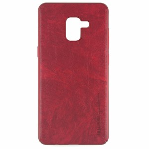 Nettech Samsung Galaxy A530 A8 2018 Uyumlu Arka Koruma Arka Koruma Kılıf (Kırmızı) VR-9184