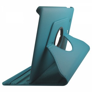 Nettech Samsung Galaxy T560 Tab E 9.6 Uyumlu 360 Kapaklı Kılıf (Mavi) VR-7252