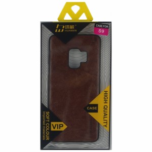 Nettech Samsung Galaxy G960 S9 Uyumlu Arka Koruma Arka Koruma Kılıf (Kahverengi) VR-9192