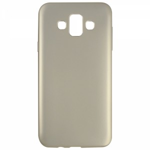 Nettech Samsung Galaxy j720F J7 Duo Uyumlu Arka Koruma Arka Koruma Kılıf (Gold) VR-9424