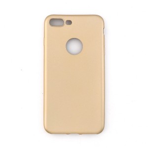 Nettech Apple iPhone 8 Plus Uyumlu Suide Arka Koruma Kılıf (Gold) VR-3181