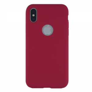 Okoz Apple iPhone X Uyumlu Arka Koruma Arka Koruma Kılıf (Pembe) VR-6161