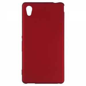Nettech Sony Xperia M4 Aqua Uyumlu Suide Arka Koruma Kılıf (Bordo) VR-9496