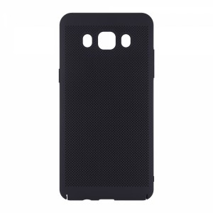 Nettech Samsung Galaxy J710 J7 2016 Uyumlu Arka Koruma Arka Koruma Kılıf (Siyah) NT-16202