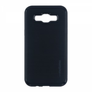 Nettech Samsung Galaxy J500 J5 Uyumlu Arka Koruma Arka Koruma Kılıf (Siyah) VR-8695