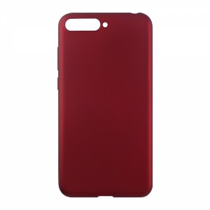 Nettech Huawei Y6 2018 Uyumlu Suide Arka Koruma Kılıf (Bordo) VR-9566