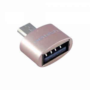 Nettech V8 USB To Micro Dönüştürücü (Gold) VR-9763