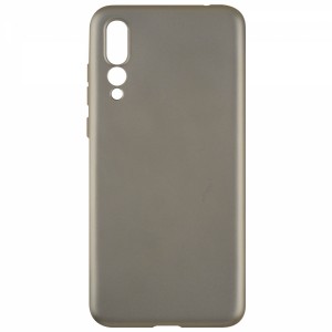Nettech Huawei P20 Plus Uyumlu Suide Arka Koruma Kılıf (Gold) VR-10014