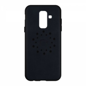 Samsung Galaxy J800 J8 Uyumlu Arka Koruma Arka Koruma Kılıf (Siyah) VR-9950