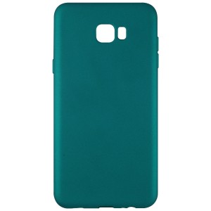 Nettech Samsung Galaxy C7010 C7 Pro Uyumlu Suide Arka Koruma Kılıf (Koyu Yeşil) VR-10183