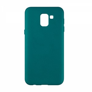 Nettech Samsung Galaxy J600 J6 Uyumlu Suide Arka Koruma Kılıf (Koyu Yeşil) VR-10127