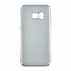 Nettech Samsung Galaxy G930 S7 Uyumlu Çerçeve Görünümlü Arka Koruma Kılıf (Gri) VR-7967