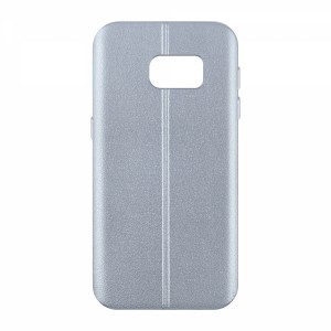 Nettech Samsung Galaxy G930 S7 Uyumlu Dikişli Seri Arka Koruma Kılıf (Gri) VR-8117