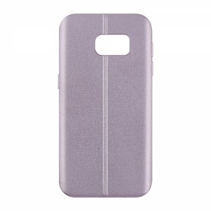 Nettech Samsung Galaxy G930 S7 Uyumlu Dikişli Seri Arka Koruma Kılıf (Rose Gold) VR-8116