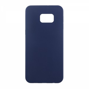 Nettech Samsung Galaxy G928 S6 Edge Plus Uyumlu Arka Koruma Arka Koruma Kılıf (Lacivert) VR-8524