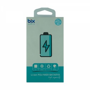 Teknonet Apple iPhone 8 Uyumlu Bix APN 616-00357 1820 MAh Batarya (Siyah) VR-10375