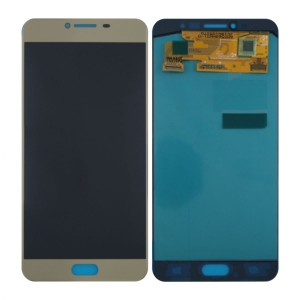 Teknonet Samsung Galaxy C700 C7 2015 Uyumlu Org Lcd+Dokunmatik (Gold) VR-2589