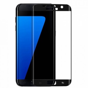 Helt Samsung Galaxy G935 S7 Edge Uyumlu Full Cam Koruyucu (Siyah) VR-10483