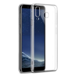 Rarroz Samsung Galaxy A8 Star (Sm-G885Y) Uyumlu Arka Koruma Arka Koruma Kılıf (Şeffaf) VR-10998