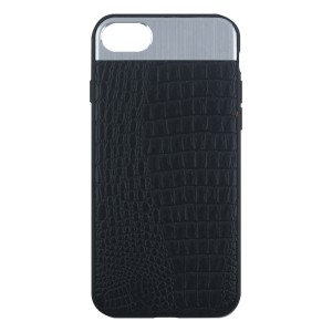 Nettech Apple iPhone 7 Uyumlu Arka Koruma Arka Koruma Kılıf (Siyah) NT-14916
