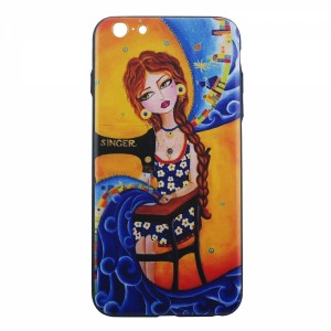 Nettech Apple iPhone 6 Plus Uyumlu Desenli Seri Arka Koruma Kılıf (Karışık/Çok Renkli) NT-13405