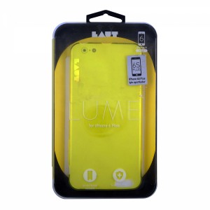 Nettech Apple iPhone 6 Plus Uyumlu NT-15586 Arka Koruma Arka Koruma Kılıf (Sarı) NT-15586