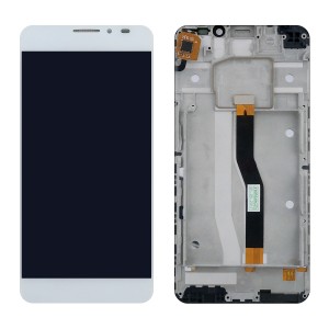 Teknonet General Mobile Discovery 2 Uyumlu Org Lcd+Dokunmatik+Çıtalı (Beyaz) VR-3008