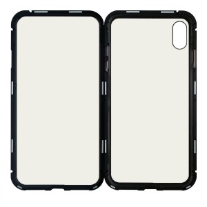 New Case Apple iPhone XS Max Uyumlu Arka Koruma Arka Koruma Kılıf (Siyah) VR-11546