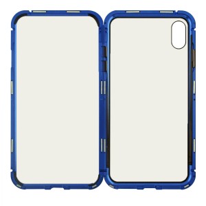 New Case Apple iPhone XS Max Uyumlu Arka Koruma Arka Koruma Kılıf (Mavi) VR-11548